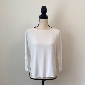 Zara Elegant White Women's Top